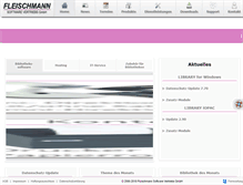 Tablet Screenshot of fleischmann.org